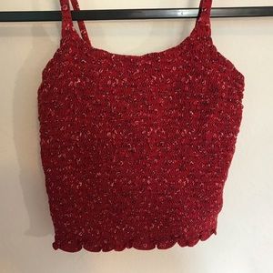 Red Hollister top